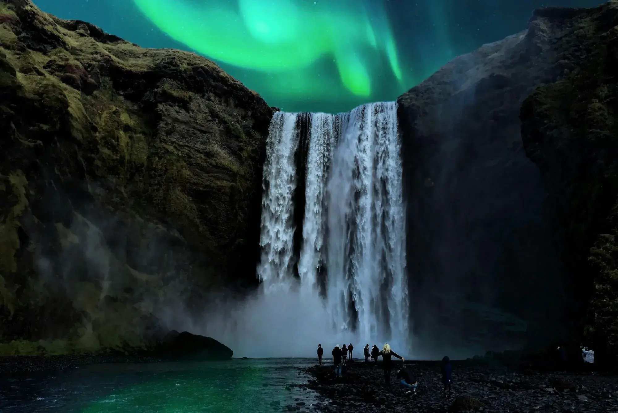 Northern Lights over Iceland — stay connected with an eSIM